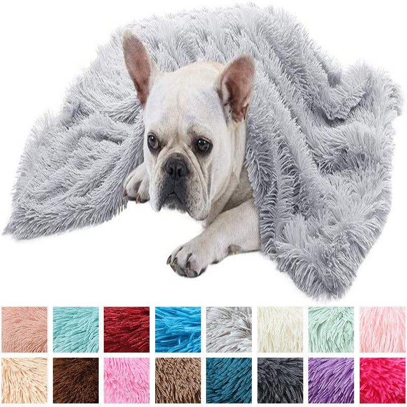 Super Soft Fleece Fluffy Pet Blankets Dog Bed & Supplies