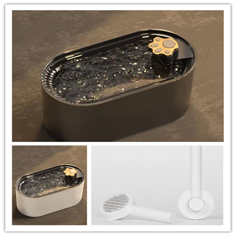 3L Cat Water Fountain Filter Automatic Drinker For Dogs Cats