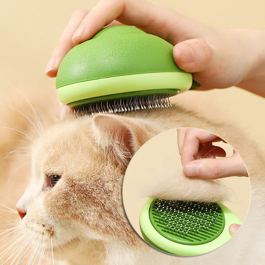 Cat Brush Hair Remover Cleaning Avocado Shaped Dog Grooming