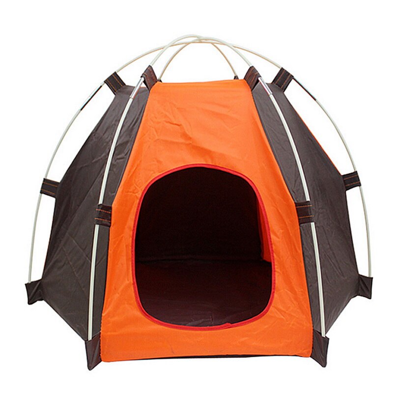 Camping Indoor Outdoor Pet Tent Small Dog Cat House Sunscreen
