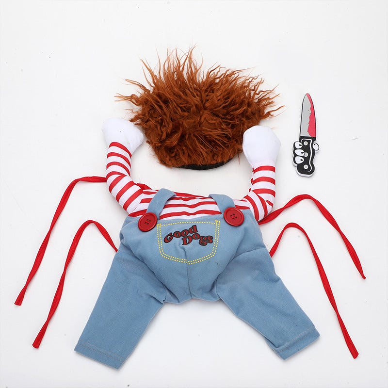 Halloween Pet Costume Pet Dog Funny Clothes Adjustable