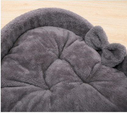 Heart Shape Soft Cozy Cat Pet Bed  Cute Warm Cushion