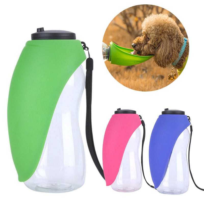 Pet Dog Water Bottle Drinking Portable Bowls For Small Large Dogs