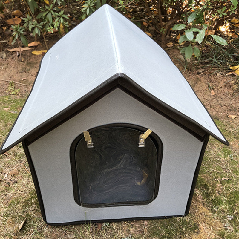 Pet House Outdoor Waterproof Weatherproof Dog Kennel House