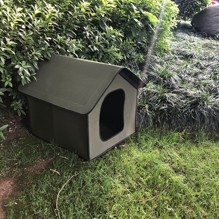 Pet House Outdoor Waterproof Weatherproof Dog Kennel House