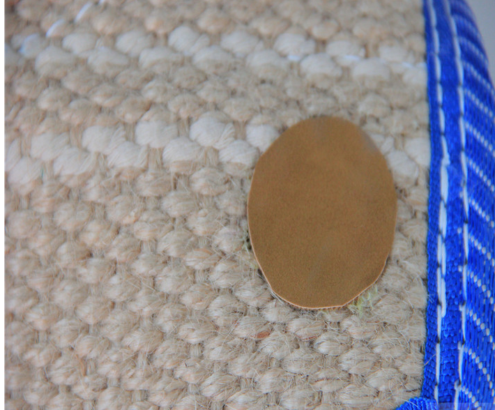 Pet Supplies For The Training Of a German Shepherd Dog With a Bite Pillow