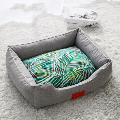Removable And Washable Teddy Dog Bed For Large Medium And Small Dogs