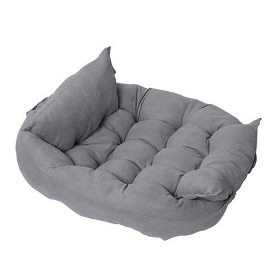 Summer Folding Dog Sofa Bed Soft Pet Mat Method To Fight