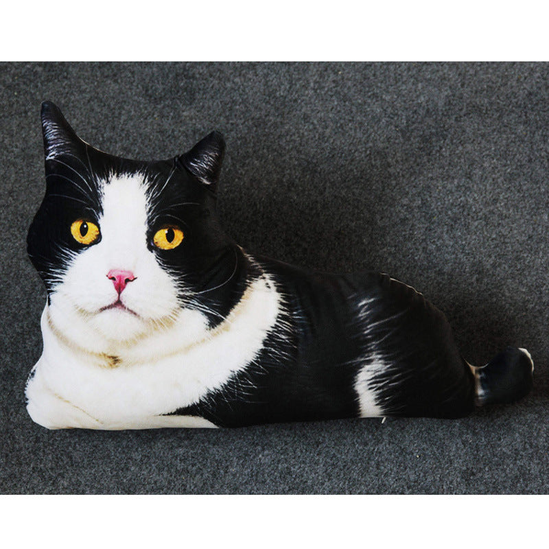 Creative Simulation 3D Cat Pillow Plush Toy