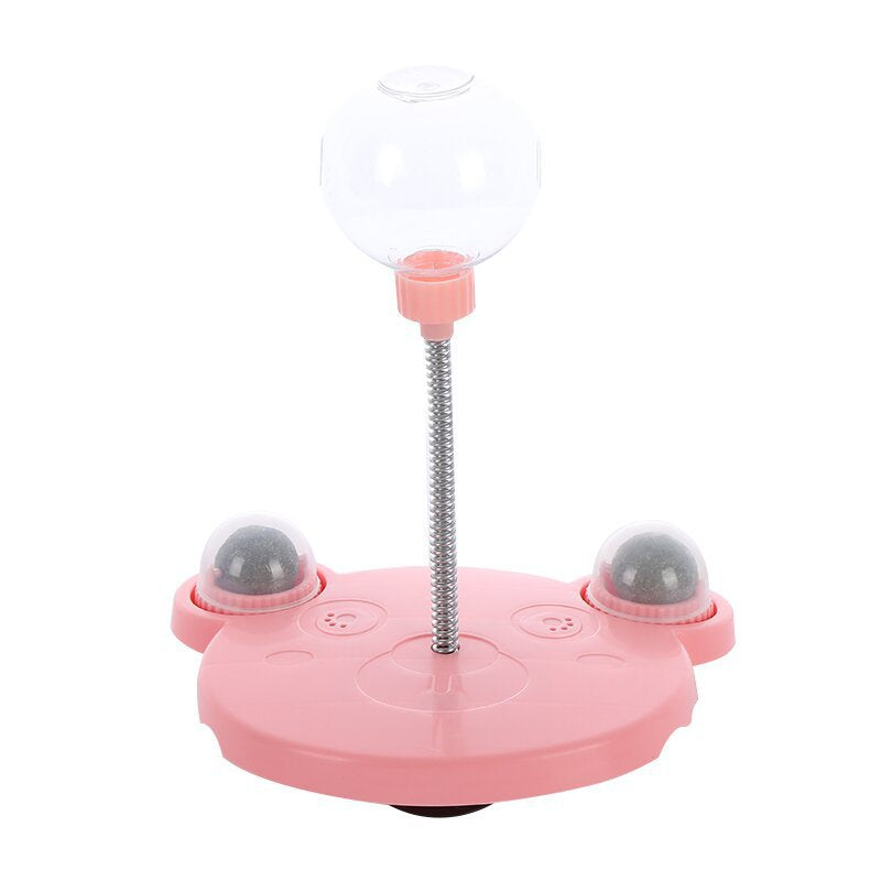 Pet Feeder Cat Toy Pets Leaking Food Ball Self-Playing Tumbler