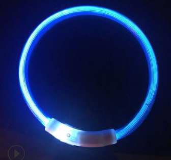 USB charging light collar night light dog collar LED