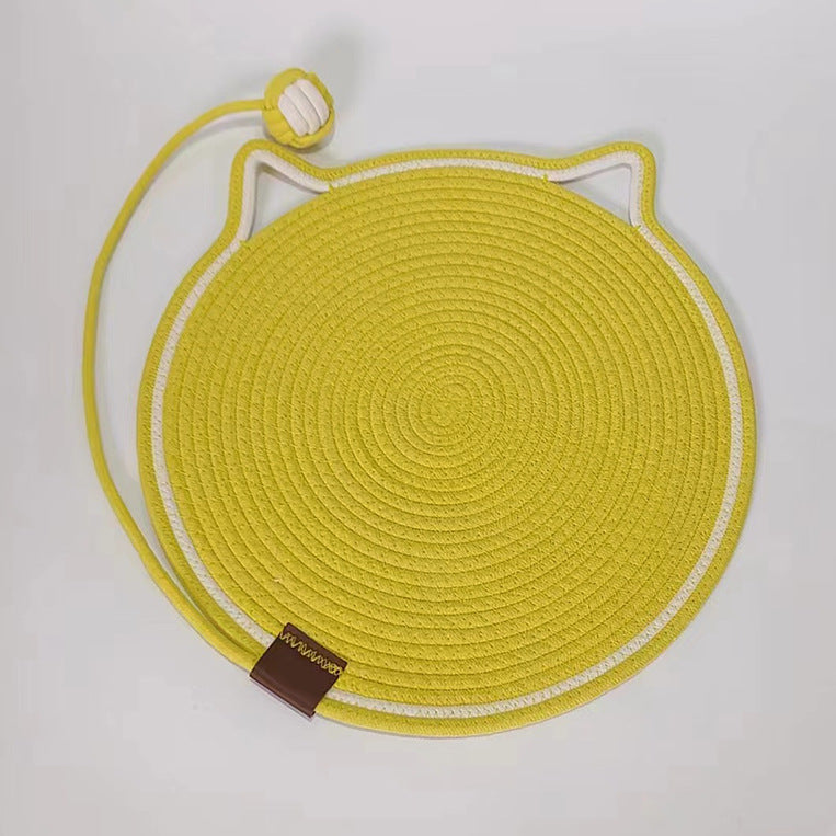 Braided Cotton Rope Cat Claw Mat Self Hi Ball One Piece Sleeping Mat