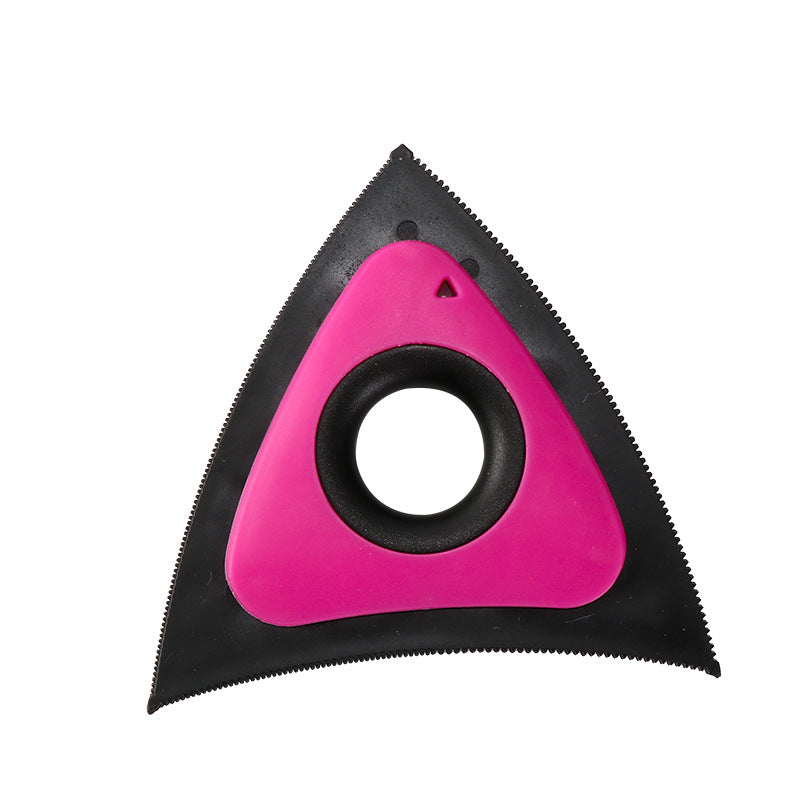 Triangle Electrostatic Dog Hair Cleaner Carpet Scraper