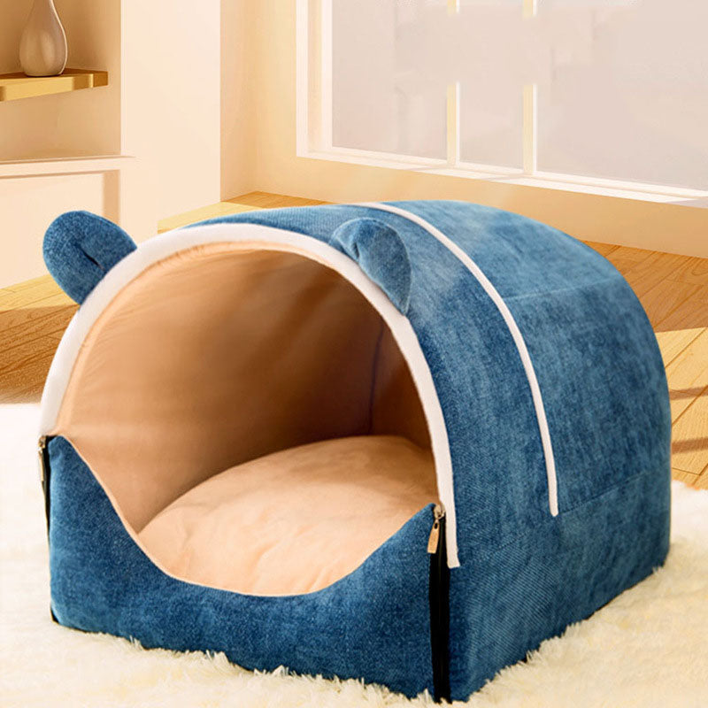 Warm And Washable Dog Kennel