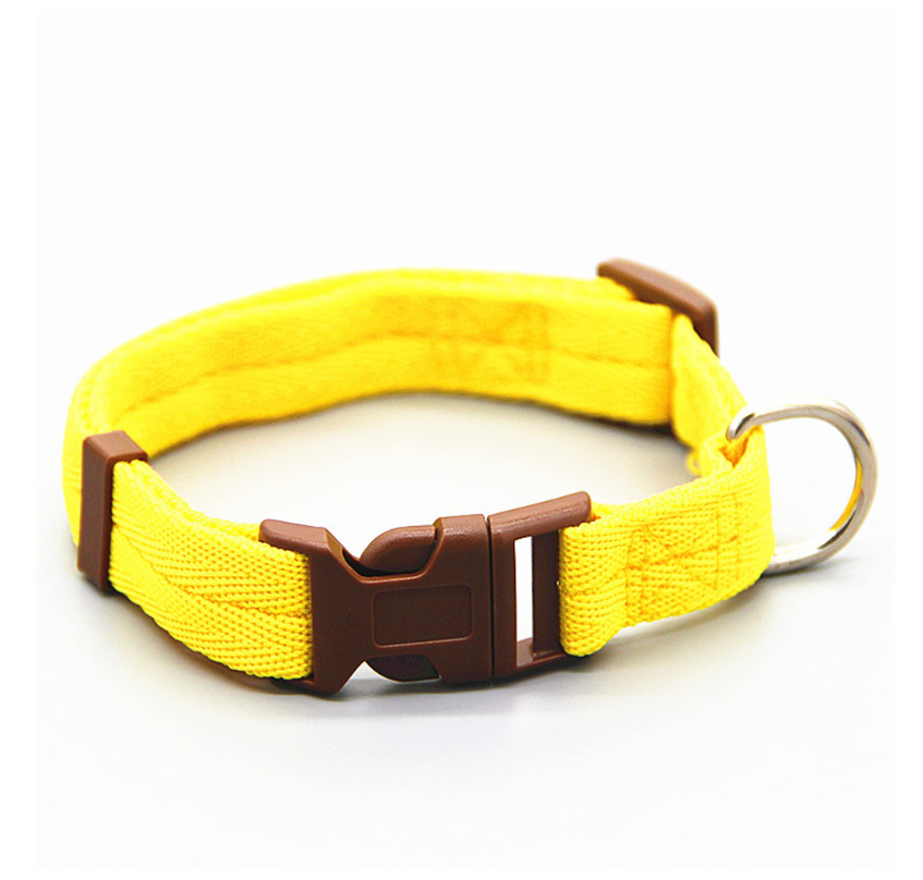 Dog collar big dog collar small dog anti-rabbit golden hair pet supplies