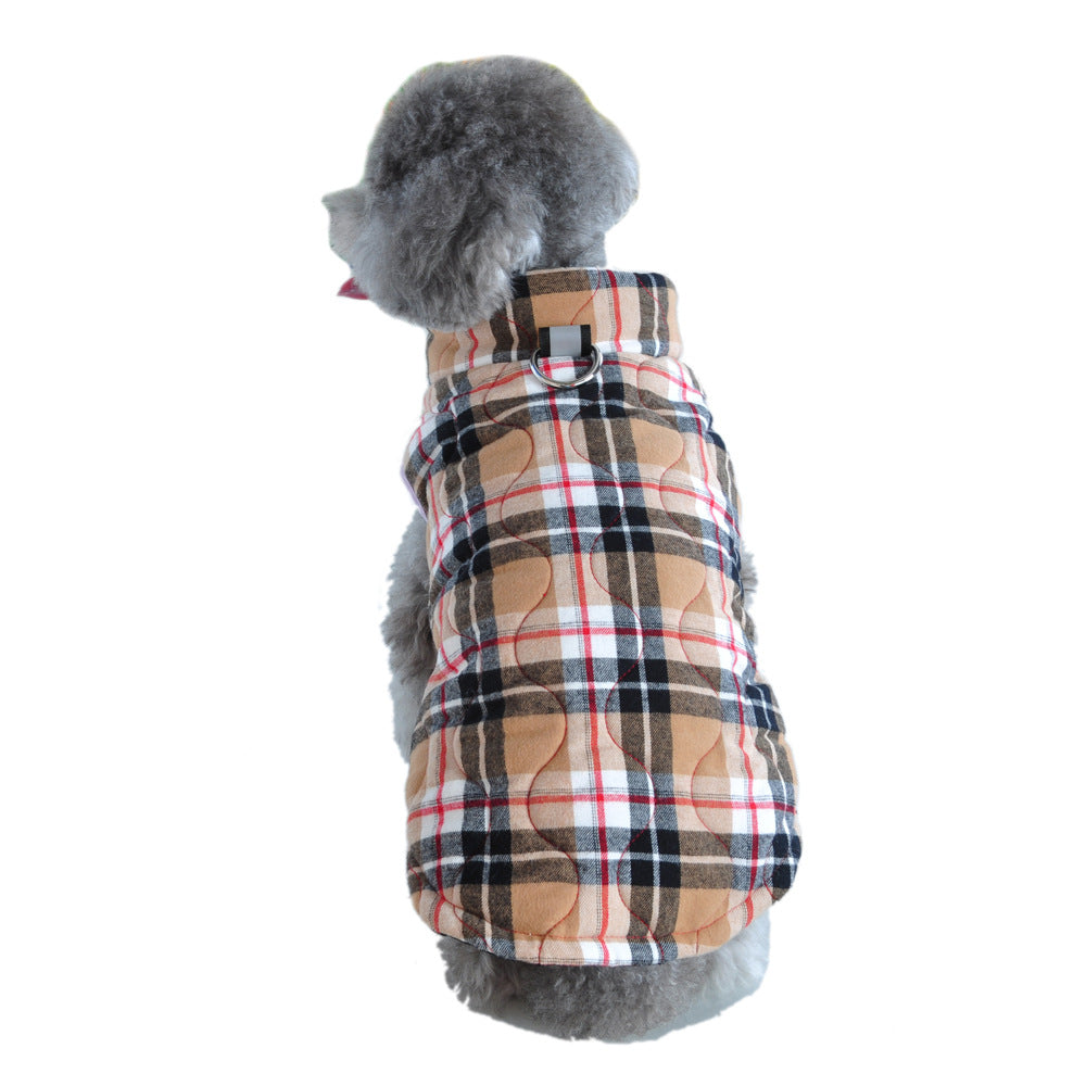 Winter Pet Dog Clothes Heavy Cotton Pet Clothes Jacket