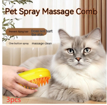 Water-free Dry Cleaning Dogs And Cats Pet Electric Spray Massage Comb