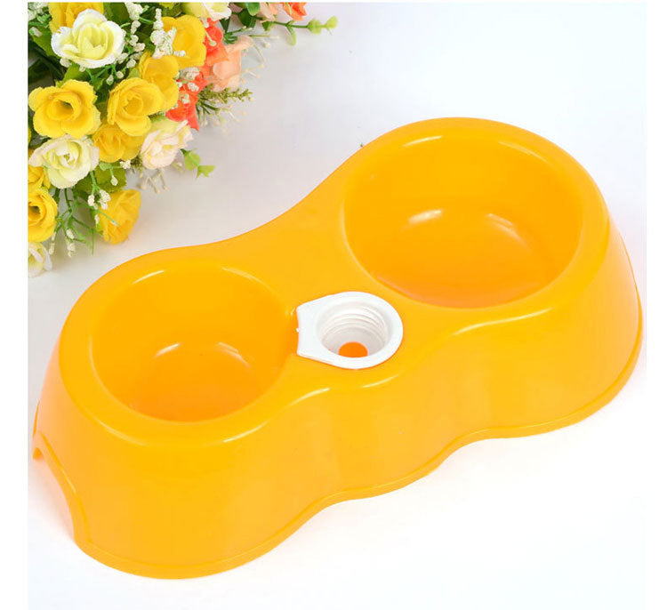 Round Shatter-Resistant Bite Resistant Dog Bowl