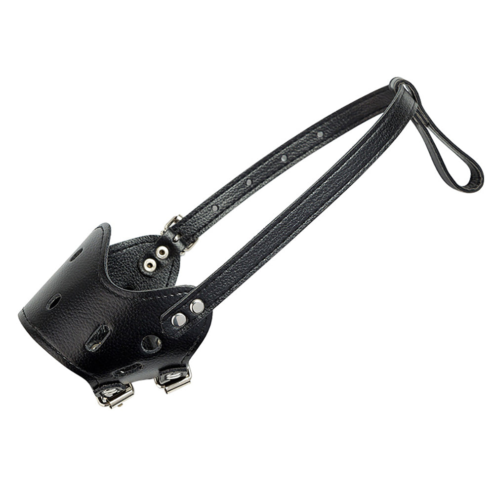 Dog Muzzle Leather, Comfort Secure Anti-Barking Muzzles
