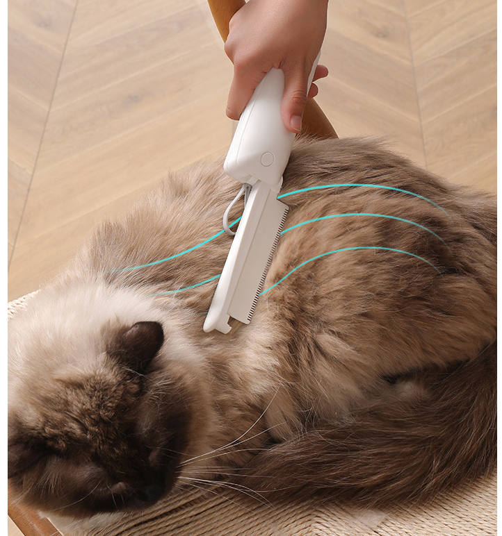 Pet Groomer Pet Hair Removal Brush Cat Grooming Brush Massage