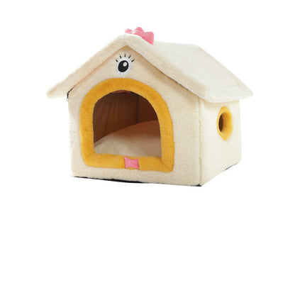 Small Cat Dog Teddy House Nest