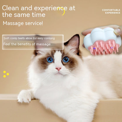 Pet Steam Hair Removal Comb Pet Steam Massage Comb