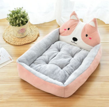 Kennel removable and washable Teddy cartoon pet nest pet supplies