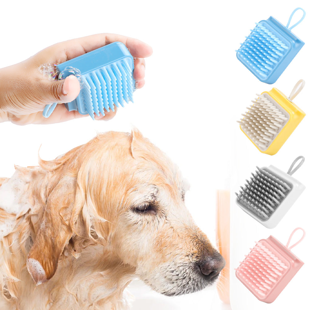 Pet Dog Cat Bath Brush Comb Multifunctional Brush Hair Fur Grooming