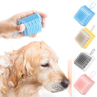 Pet Dog Cat Bath Brush Comb Multifunctional Brush Hair Fur Grooming