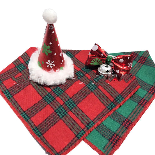 Christmas Products Pet Christmas Hat Set