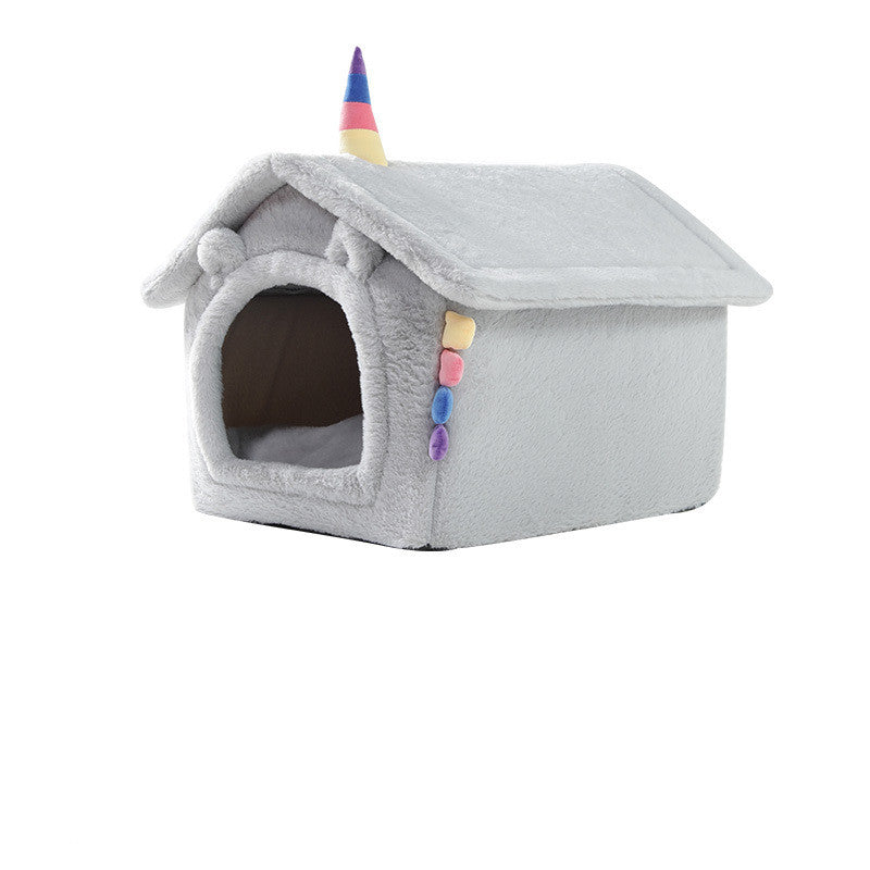 Small Cat Dog Teddy House Nest