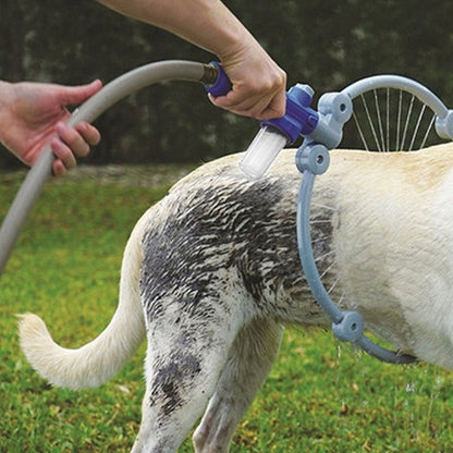 One-key Foldable Cleaning Hose For Pet Bathing