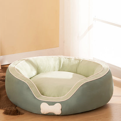 Pet Cats Bed Soft Sofa Winter Warm Dog Bed Mats Bench
