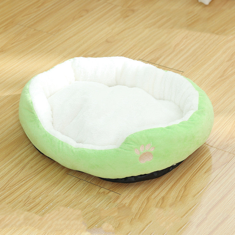 Removable And Washable Kennel Cat Kennel Round Pet Kennel Dog Bed