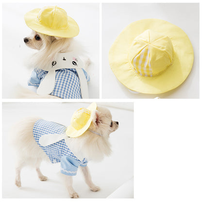Dog Hat Cute Style All-match Small And Medium-sized Dog Accessories