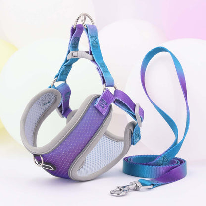 Pet Clothes Hand Holding Rope Out Dog Chest Strap