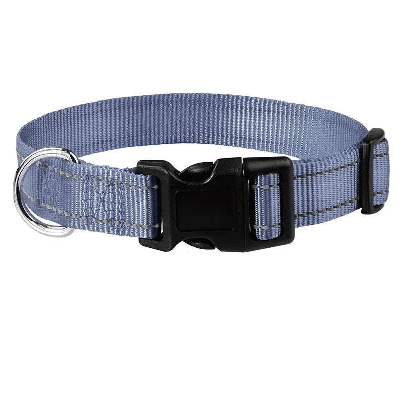 10 Colors Pet Dog Collar Nylon Neck Collar for Small Mdium
