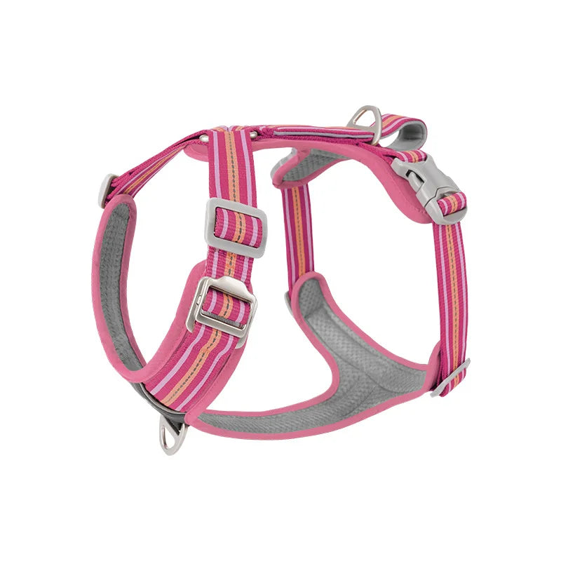 Dog Harness Car Safety Vehicle Seat Belt with Dual Handle