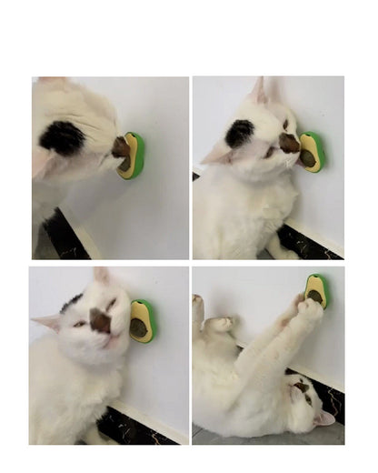 Avocado Cat Mint Multifunctional Catnip Toy 360 Rotating Self-healing Artifact Pet Supplies