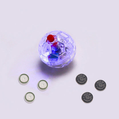 Cat Dog Toy Ball New Fashion Glowing Transparent Plastic Ball