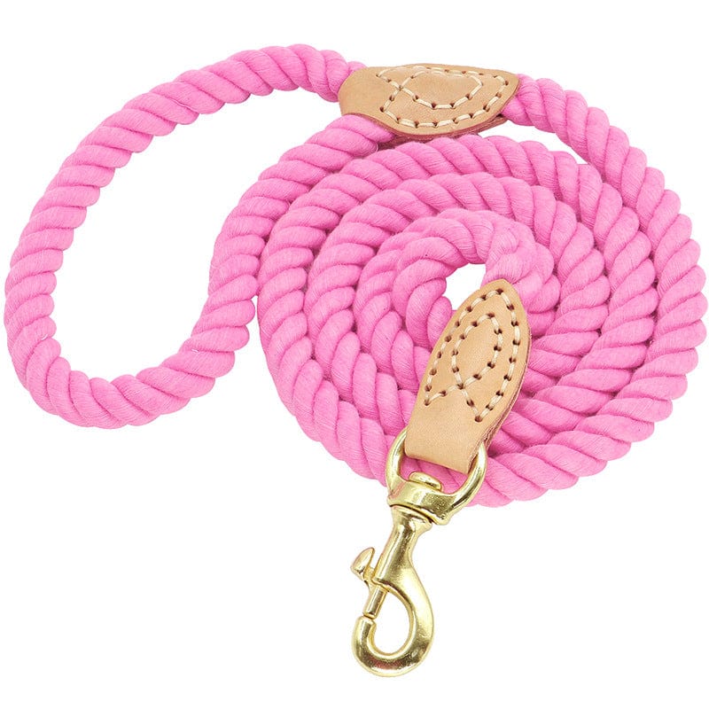 5ft Multi-color cotton pet long leash dog leash