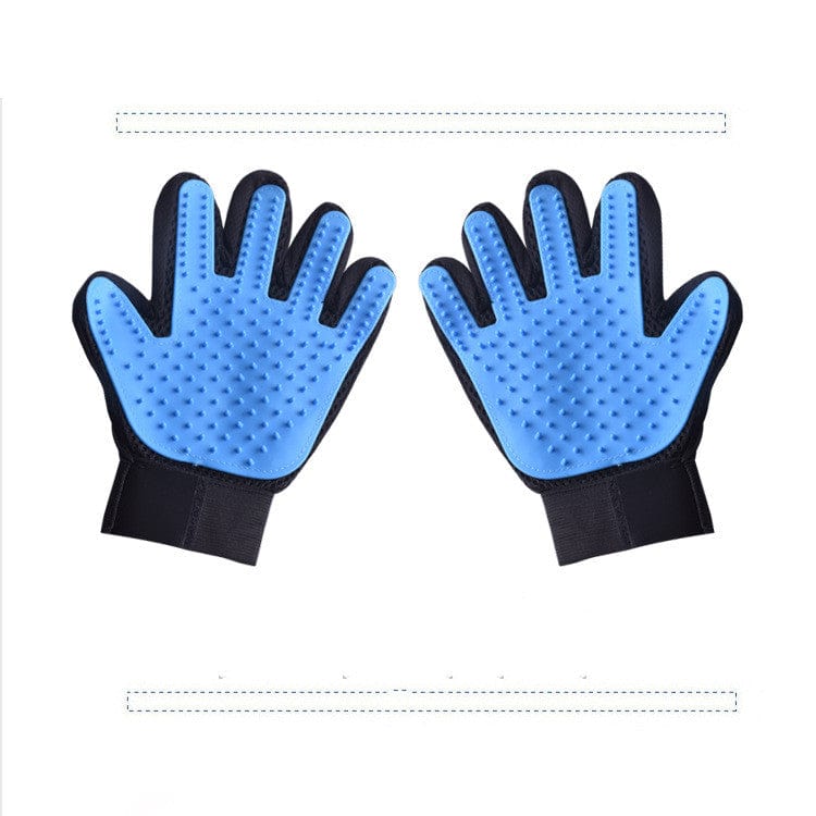 Deshedding Dog Hair Grooming Gloves