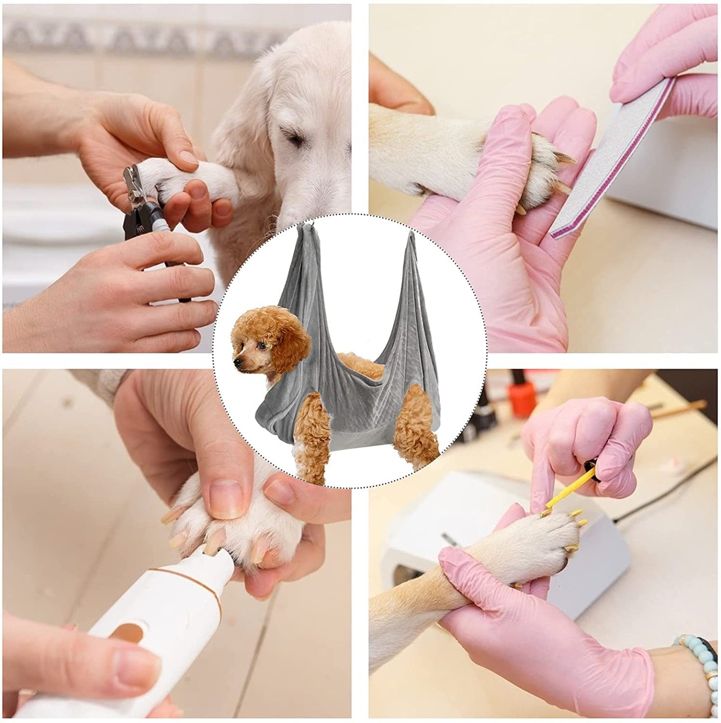 Dog Grooming Hammock, Nail Trimming Helper, Dog Grooming