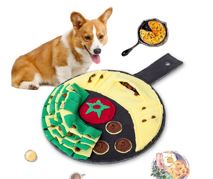 Wok Dish Puzzle Tibetan Food Dog Toy Tibetan Food Mat