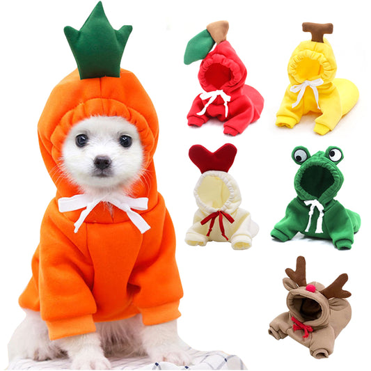 Dog Autumn And Winter Clothing Small And Medium Dog Love