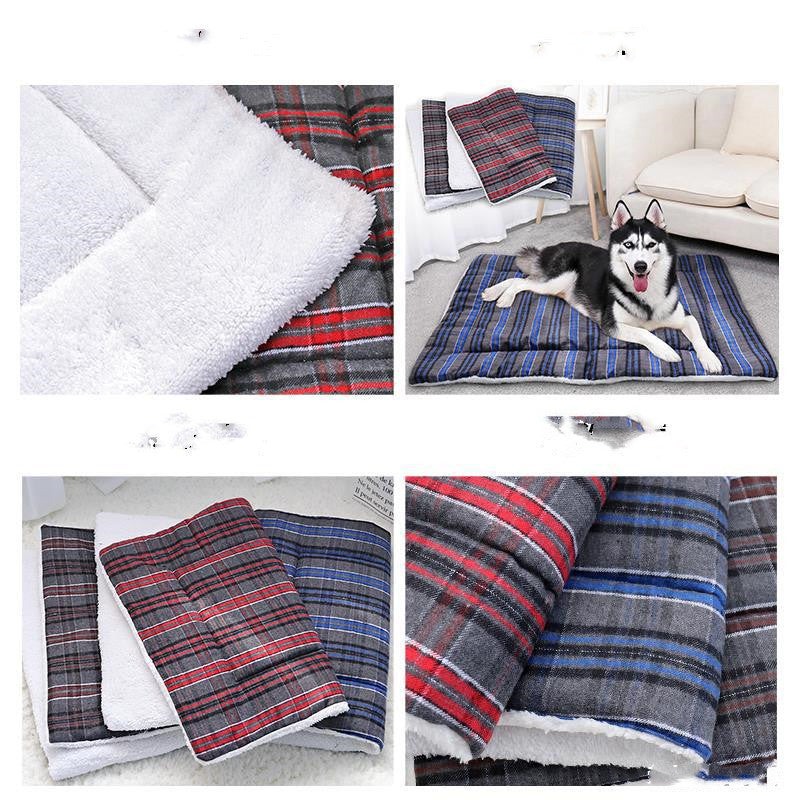 Cotton Pet Cushion Soft Dog Bed