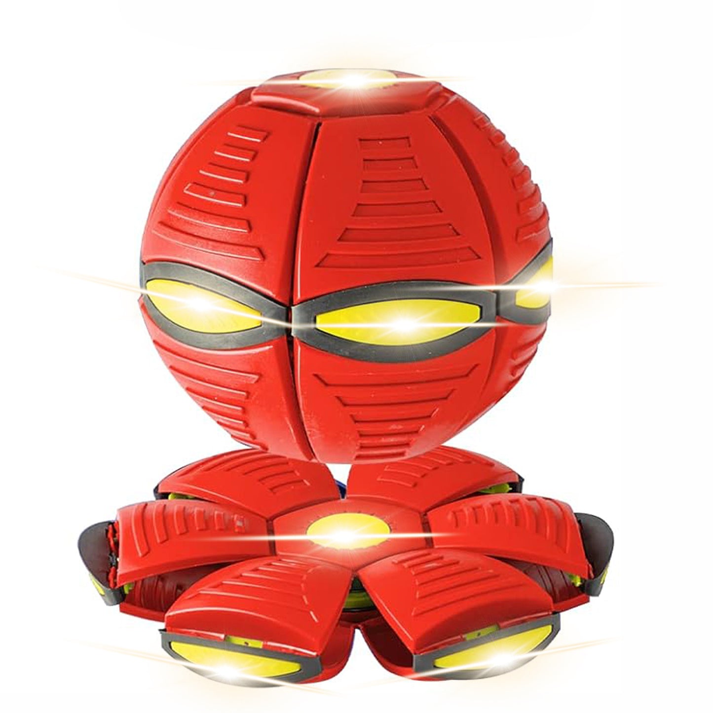 Pet Toy Flying Saucer Ball For Dogs 6 Lights Flying Saucer Ball