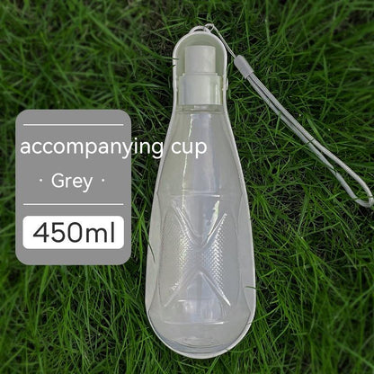 Pet Water Cup Outdoor Portable Folding Dog Water Bottle 550ml