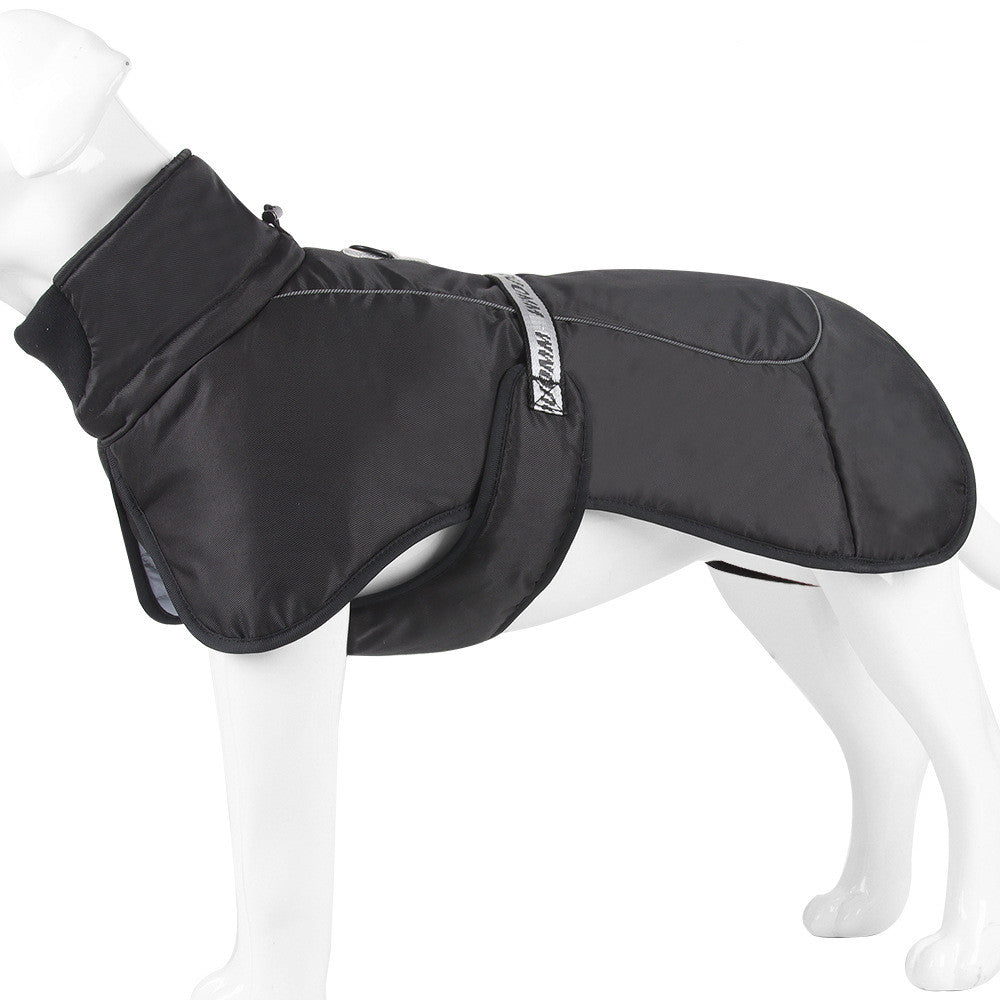 New Dog Clothes Cloak Style Thickened And Warm Pet Keeping