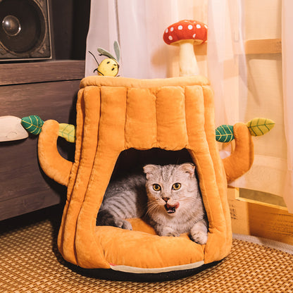 Cat Litter Cat Sleeping Bag Small Dog Autumn And Winter Warm House